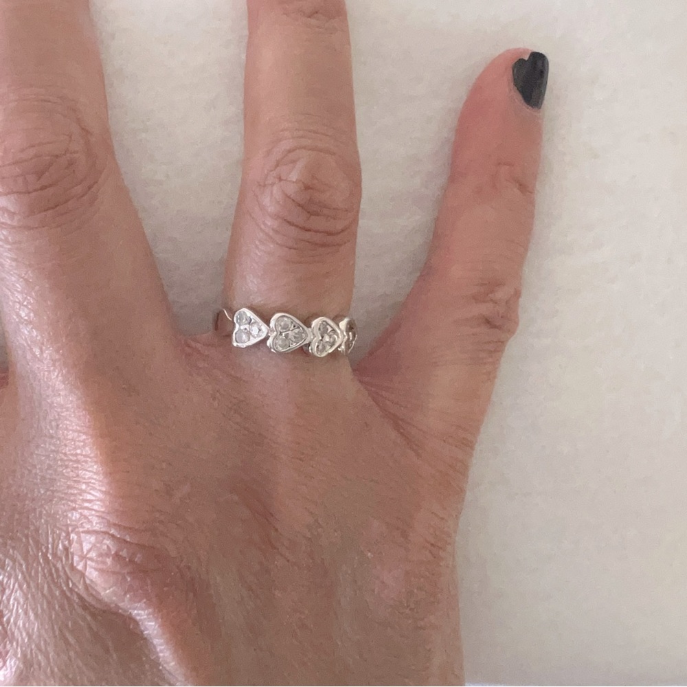Heart shaped ring